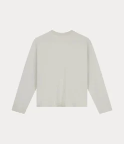 Olaf Retro logo boxy tee cement W200102-CEMENT