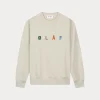 Olaf Sans embro crewneck cement M200204-CEMENT