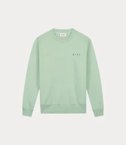 Olaf Signature logo crewneck pale green W200211-PALE GREEN