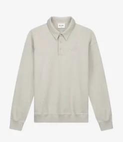 Olaf Signature polo sweat cement M200213-CEMENT