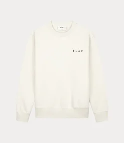Olaf spiral face crewneck off-white M200203-OFF-WHITE