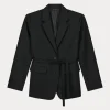 Olaf tailored blazer black W200505-BLACK