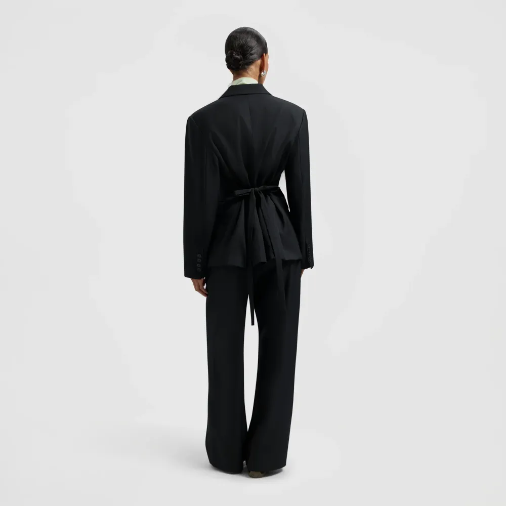 Olaf tailored blazer black W200505-BLACK