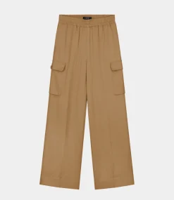 Olaf tailored cargo pant cinnamon W200409-CINNAMON
