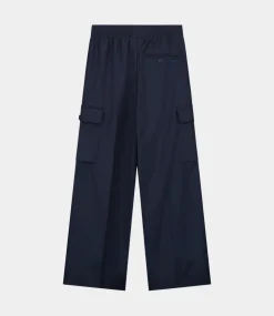 Olaf tailored cargo pant navy W200404-NAVY