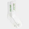Olaf Triple italic socks optical white A200816-OPTICAL WHITE