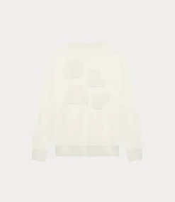 Olaf Varsity crewneck off-white M190203-OFF-WHITE