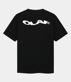 Olaf wavy drift waffle tee black M200115-BLACK