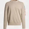 Parajumpers braw crew neck sweater sand 25SMPMKNRK01-0550