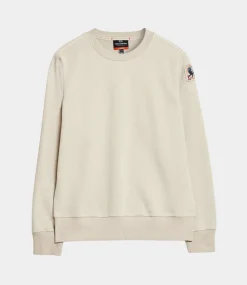 Parajumpers Crew neck sweatshirt asparagus 25SMPMFLEY21-0342