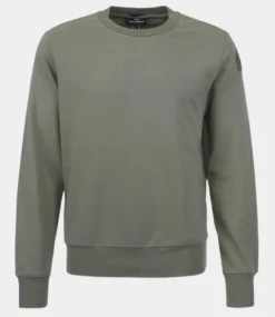 Parajumpers Crew neck sweatshirt thyme 25SMPMFLEY21-0610