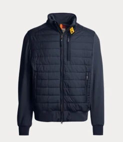 Parajumpers elliot fleece/nylon jacket blue navy 25SMPMHYFP02-0316