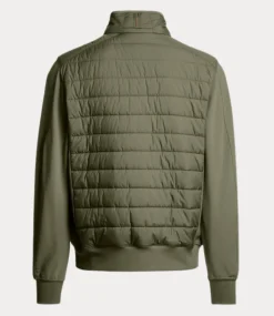 Parajumpers elliot fleece/nylon jacket thyme 25SMPMHYFP02-0610