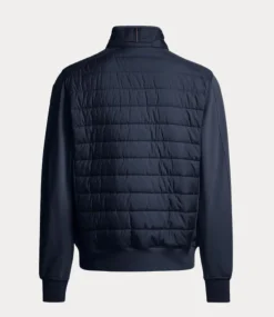 Parajumpers elliot fleece/nylon jacket blue navy 25SMPMHYFP02-0316