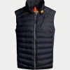 Parajumpers Man fleece/nylon vest blue navy 25SMPMHYWU03-0316