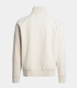 Parajumpers Parajumpers lenard crew neck sweatshirt antique white 25SMPMFLGR05-0329