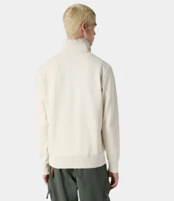 Parajumpers Parajumpers lenard crew neck sweatshirt antique white 25SMPMFLGR05-0329