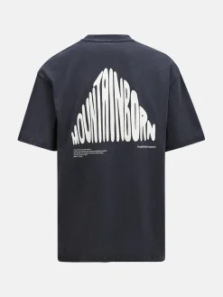 Peak Performance m graphic tee black vintage white G80587020