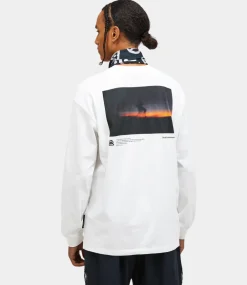 Peak Performance graphic ls tee offwhite G80329010