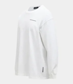Peak Performance graphic ls tee offwhite G80329010
