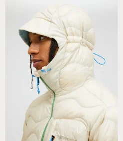 Peak Performance Helium utility down hood sand fog cloud G79848060