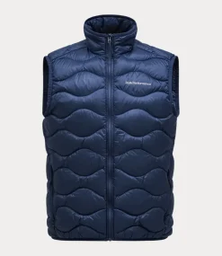 Peak Performance m helium down vest blue shadow G79842030