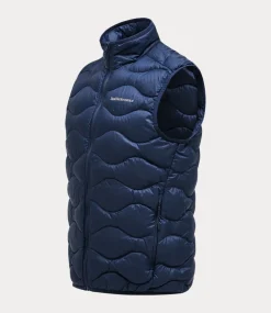 Peak Performance m helium down vest blue shadow G79842030