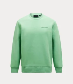 Peak Performance Original small logo crew peppermint G79590160
