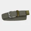 Profuomo Belt elastic green PP2R00007B-GREEN