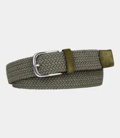 Profuomo Belt elastic green PP2R00007B-GREEN