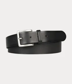 Profuomo Belt leather full grain black PP2R00005A-BLACK
