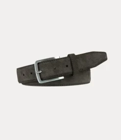 Profuomo Belt suede brown PP2R00001A-H