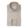 Profuomo Japanese knit shirt beige