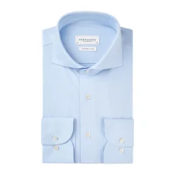 Profuomo Japanese knitted Shirt blue