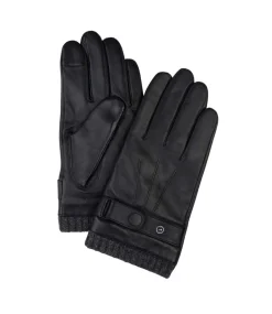 Profuomo Nappa leather glove black PPUG30003A-BLACK