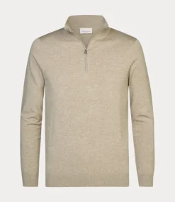 Profuomo Polo l/s beige PP2J00010C-BEIGE