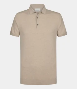 Profuomo Polo s/s beige PPWD10001J-BEIGE