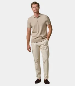 Profuomo Polo s/s beige PPWD10001J-BEIGE