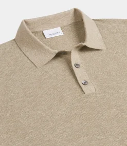 Profuomo Polo s/s dark beige PPWD10005E-BEIGE