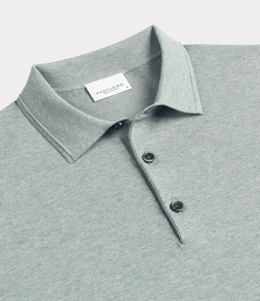 Profuomo Polo s/s green PPWD10001E-GREEN