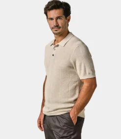 Profuomo Polo s/s off white PPWD10008B-WHITE