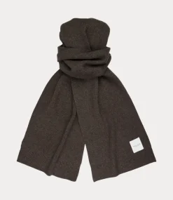 Profuomo Scarf dark brown PPVS30014F