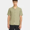 Revolution Short-sleeved cuban shirt lightgreen 3927-LIGHTGREEN