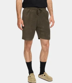 Revolution Terry shorts darkbrown 4039-DARKBROWN