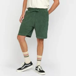 Revolution Terry Shorts Dustgreen 4039-Dustgreen