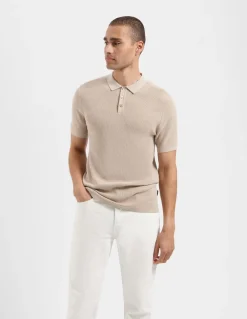 Saint Steve Stanley polo s/s sand 231222-20007