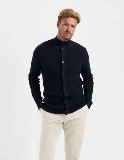 Saint Steve Tobias knit dark navy 231235-70003