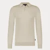 Saint Steve Berend polo l/s sand 19478-20007