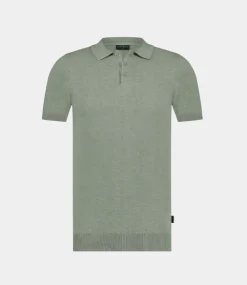 Saint Steve Chris polo s/s cloudy green 19481-60022
