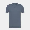 Saint Steve Chris polo s/s iron blue 19481-70028